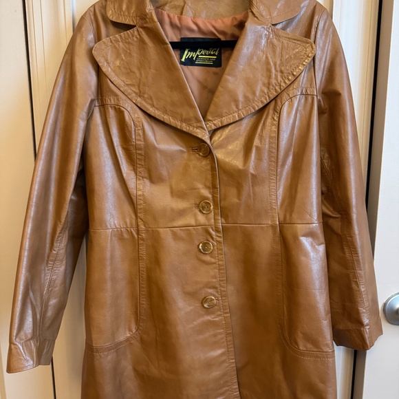 VTG Imperial Real Leather & Sportswear Jacket Fully Lined | Size 8P - Picture 2 of 11
